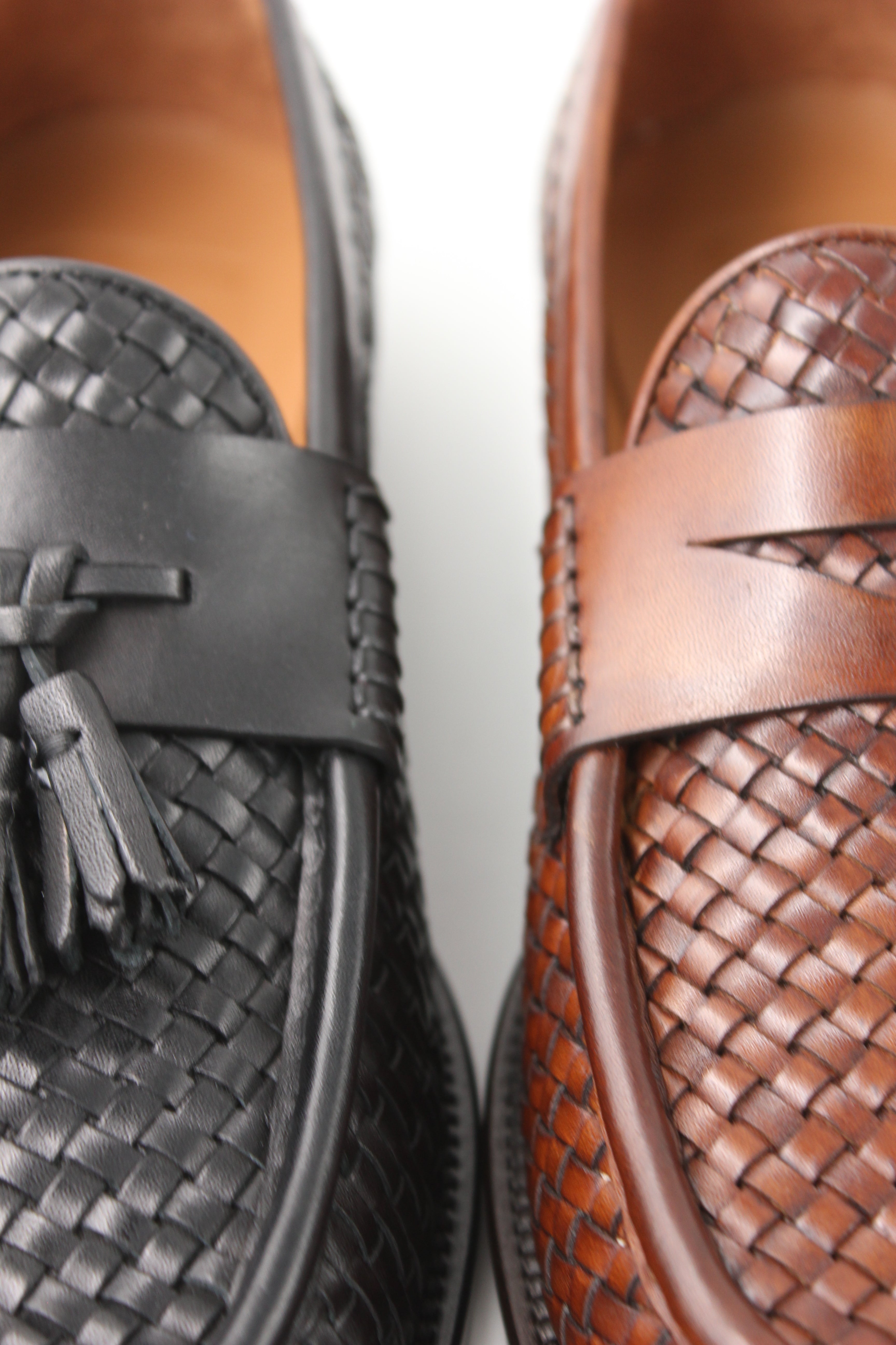 Woven Italian Moccasin Loafers | Introducing the Tessere Collection