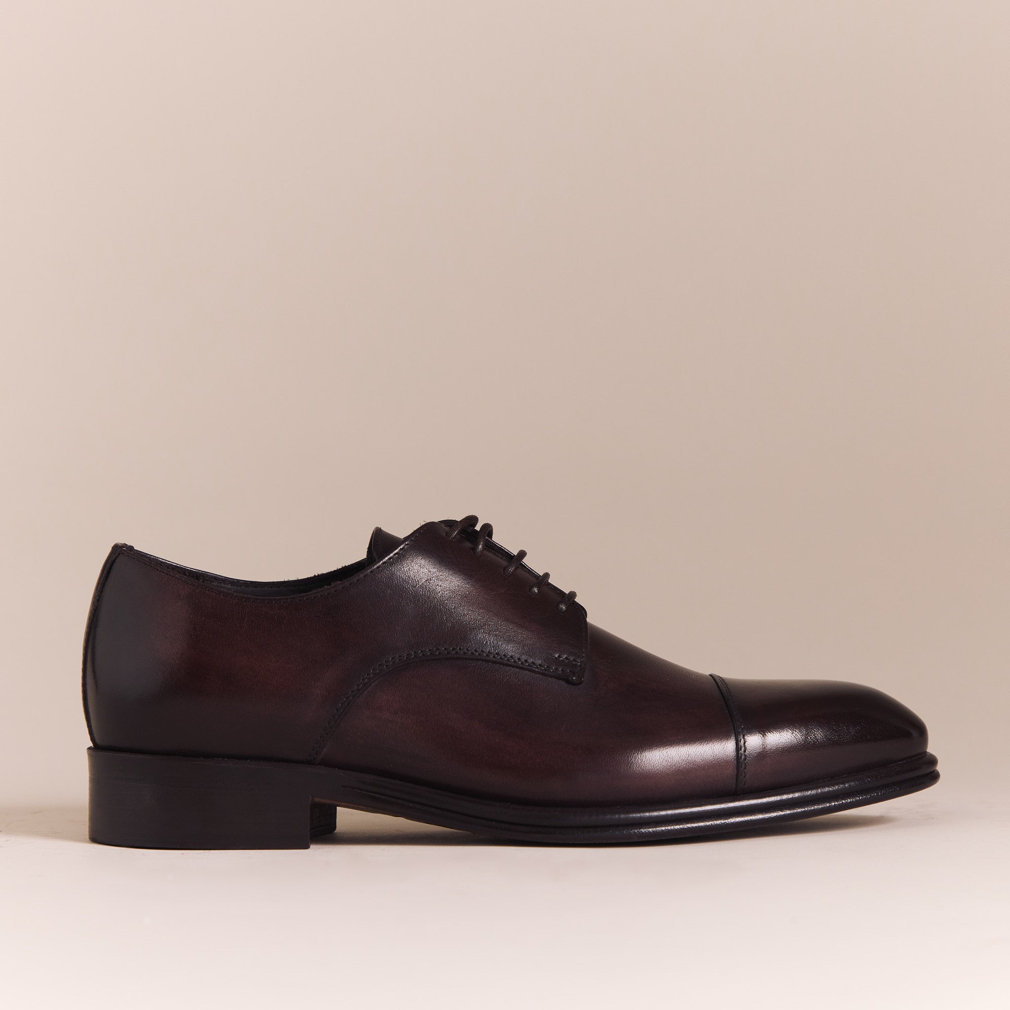 Italian Shoes for Men | Chocolate Brown 'Lusso' Derbys