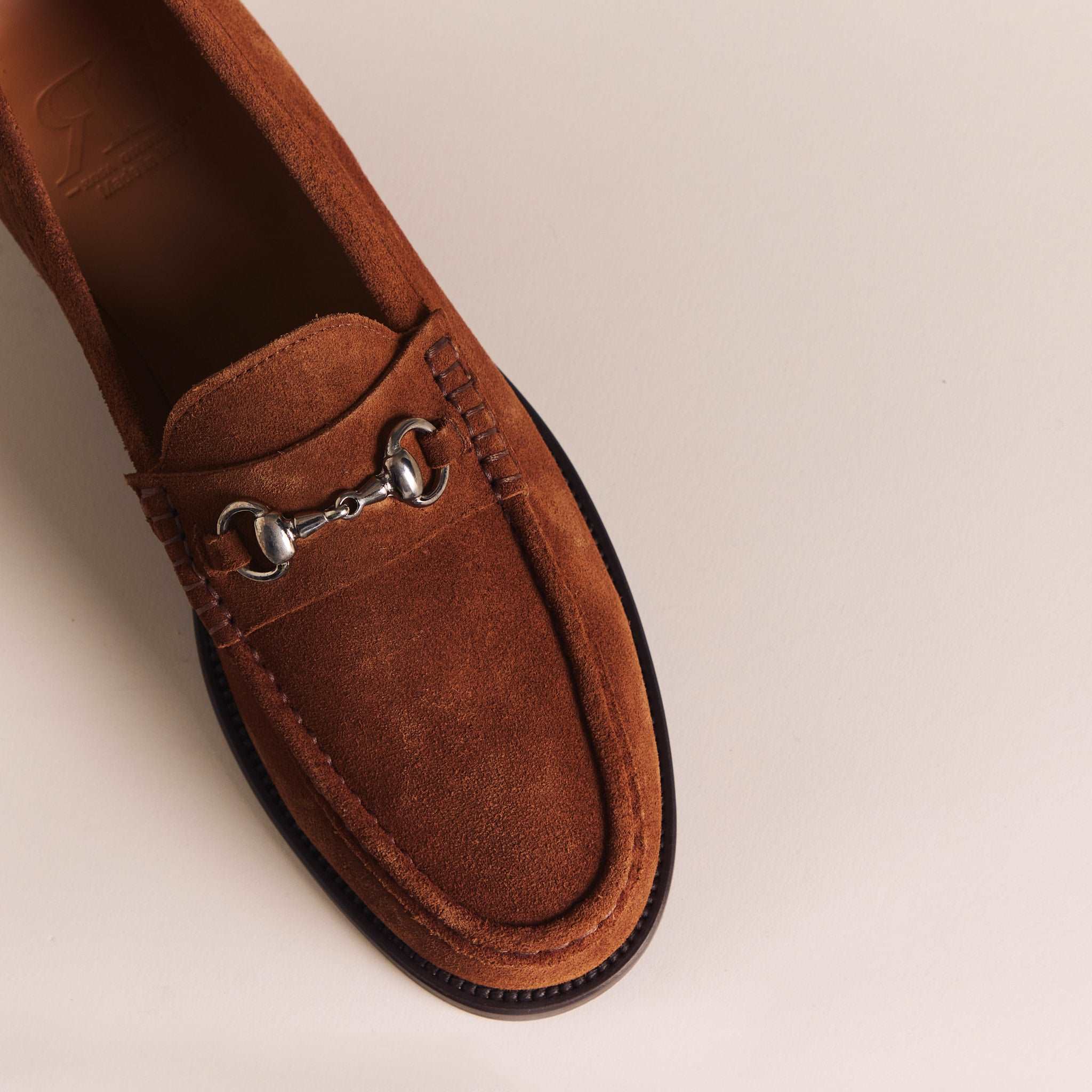 Italian Loafers for Men | Tan Suede 'Lorenzo' Moccasins