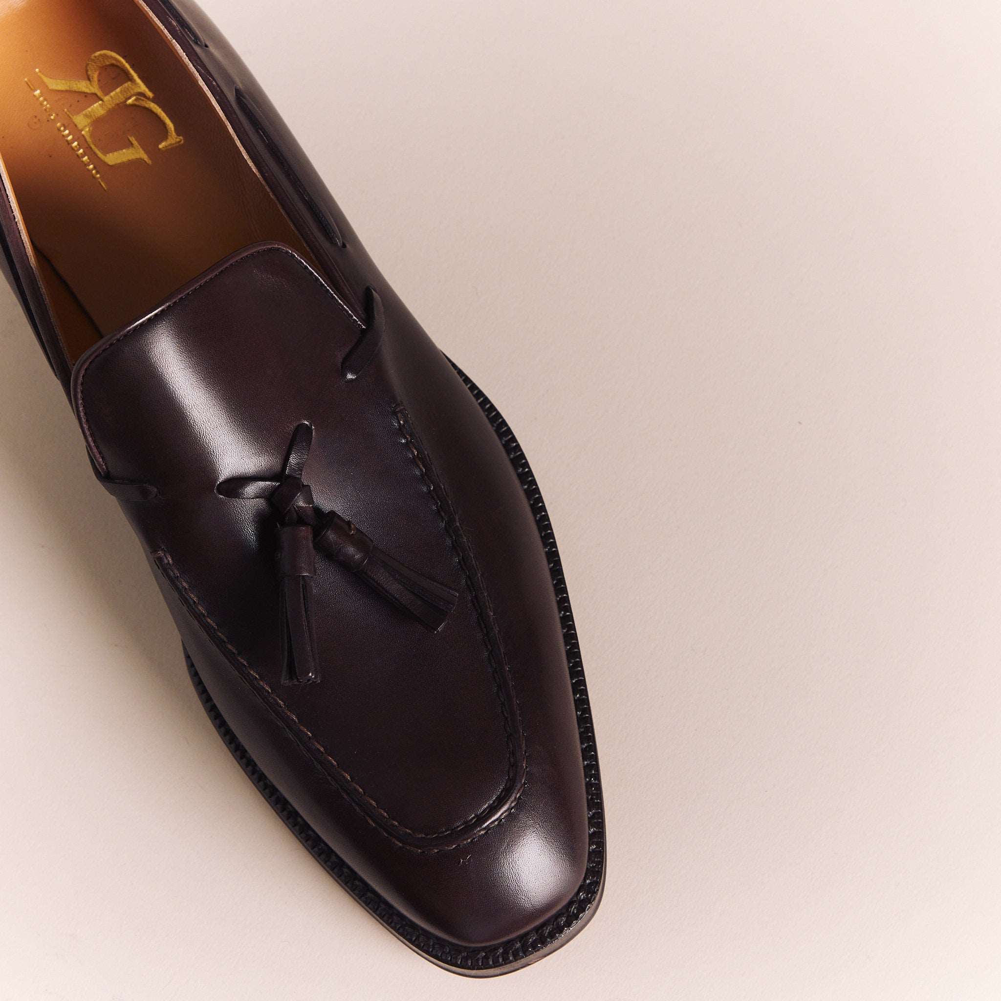 SALE | Italian Loafers for Men | Brown Tassel Loafers