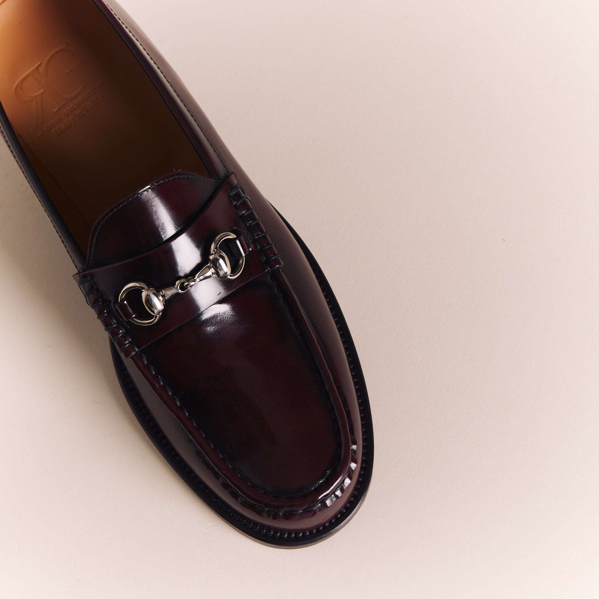 Italian Loafers for Men | Burgundy 'Lorenzo' Moccasins