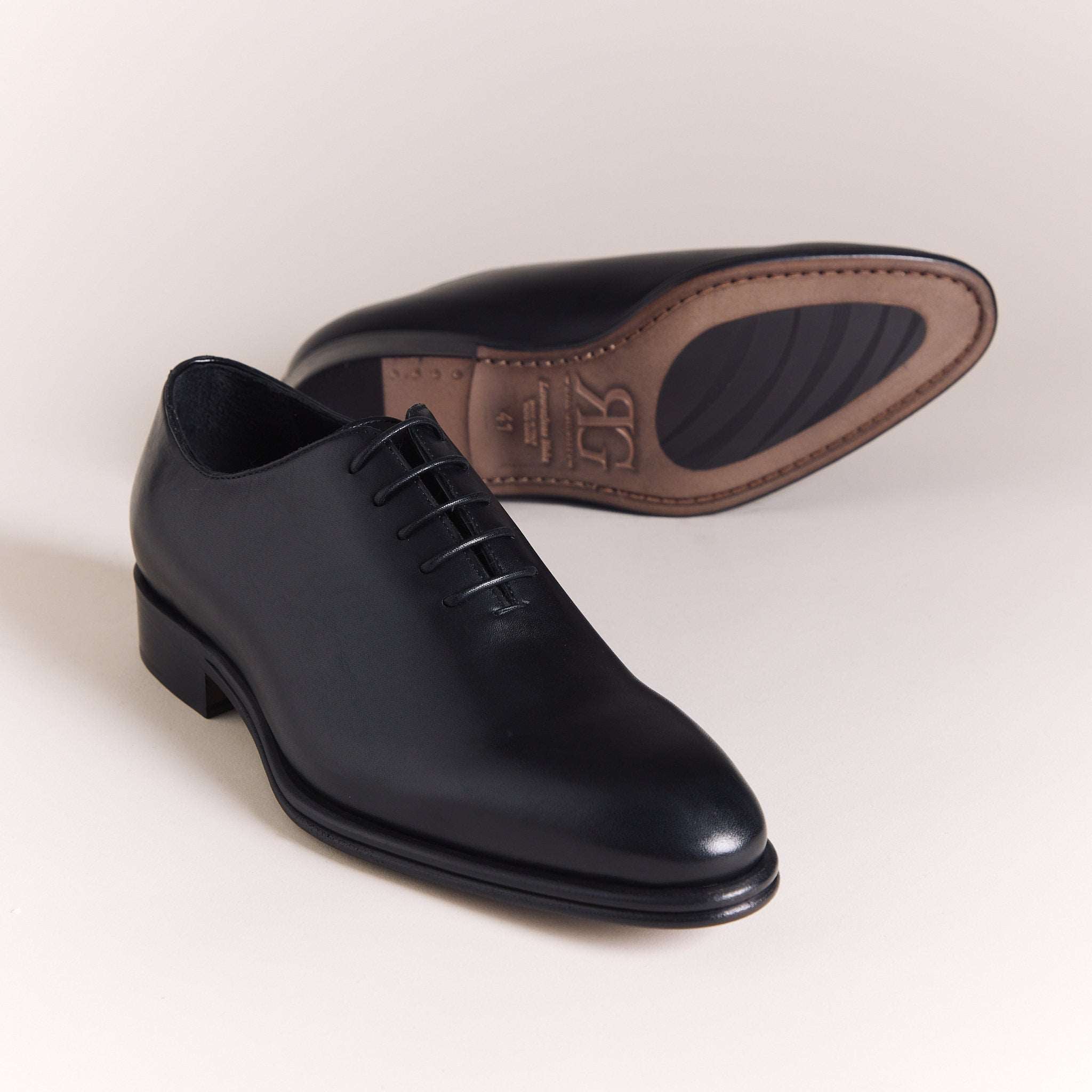 Italian Shoes for Men | Black 'Lucio' Oxfords