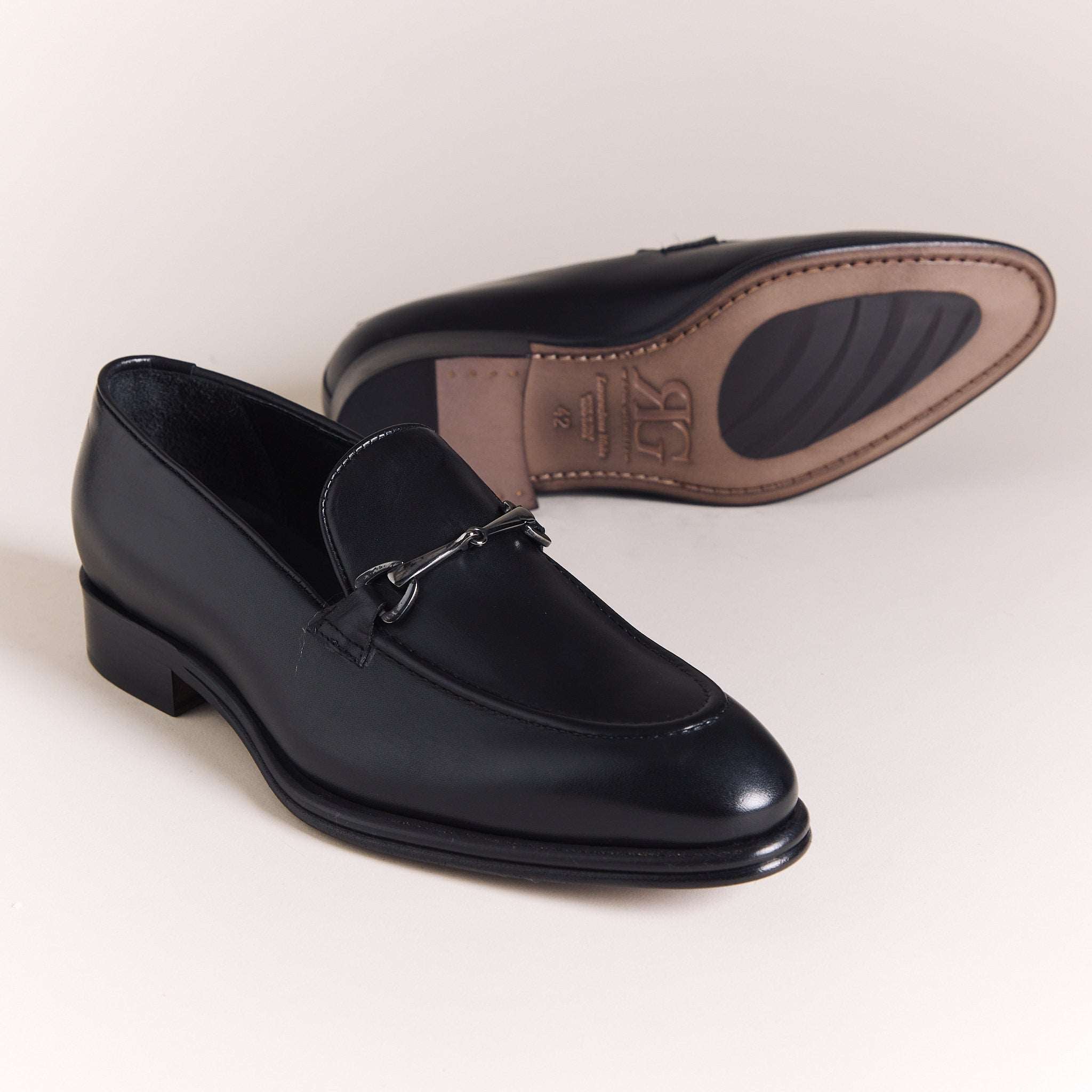 Italian Loafers for Men | Black Lorenzo Loafers