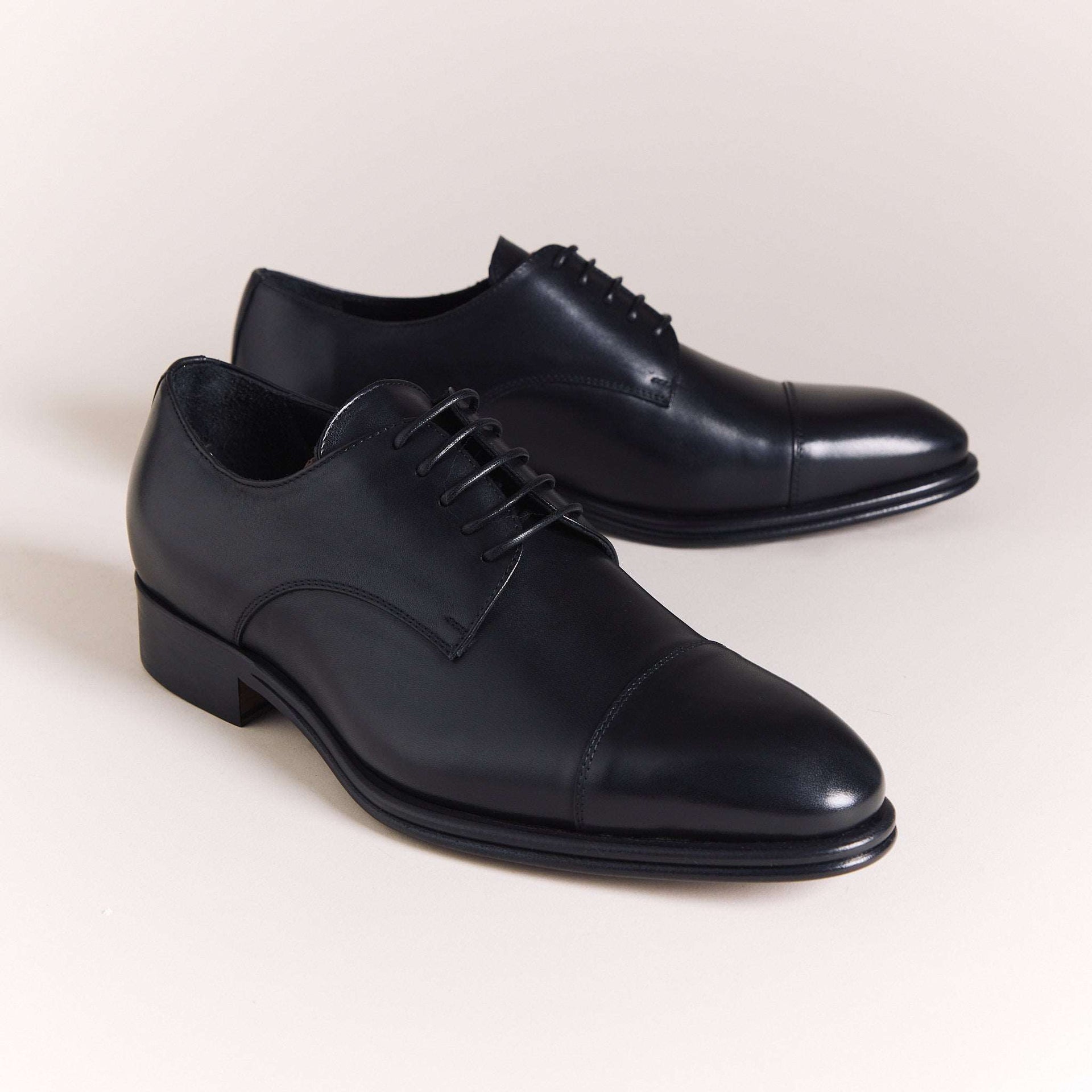 Black 'Lusso' Derbys