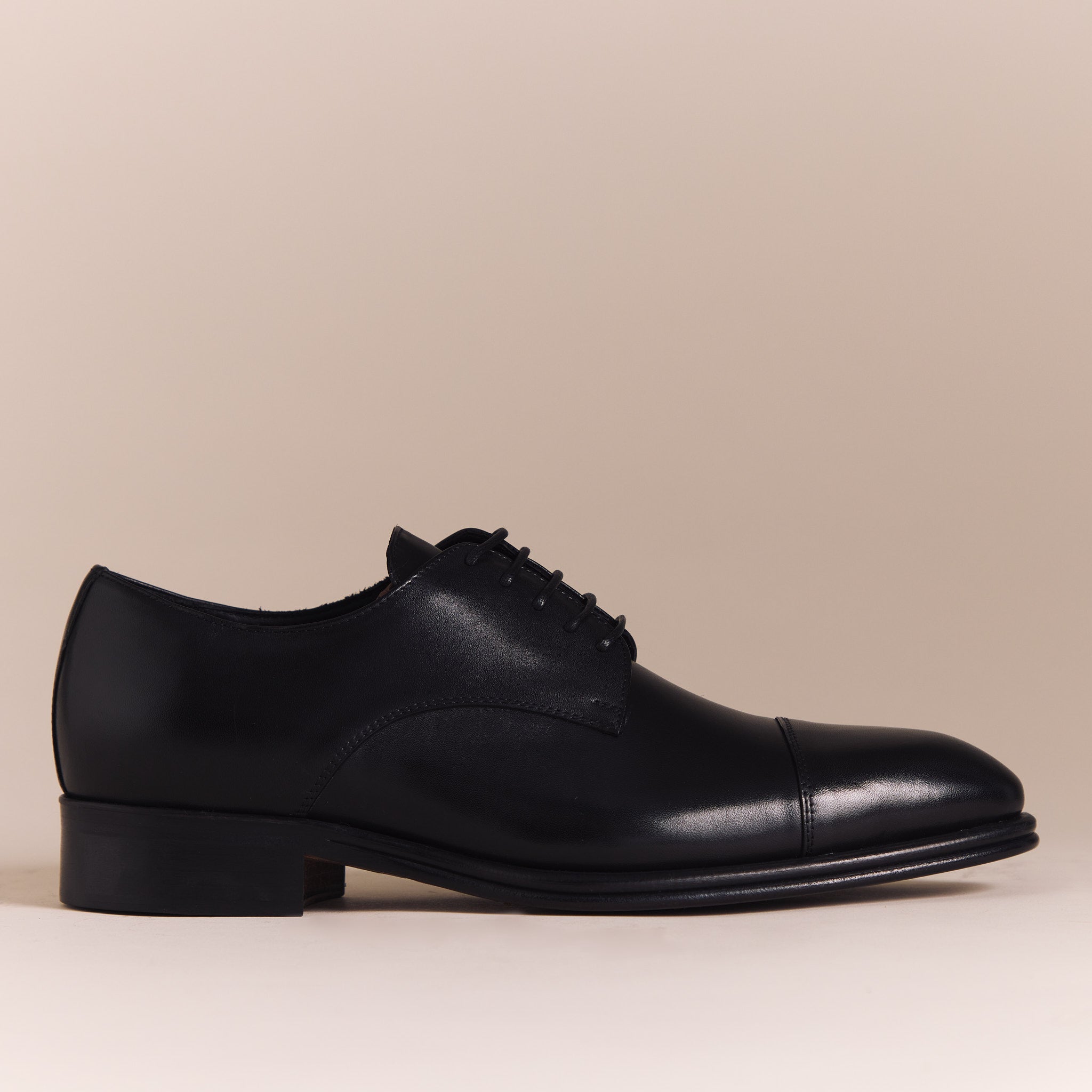 Italian Shoes for Men | Black 'Lusso' Derbys